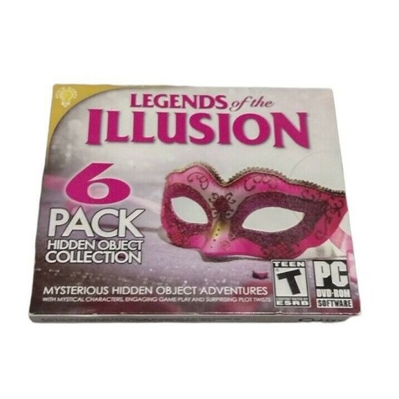Legends Of The Illusion Mysterious Hidden Object 6 Pack PC DVD Game Rated T - Picture 1 of 3